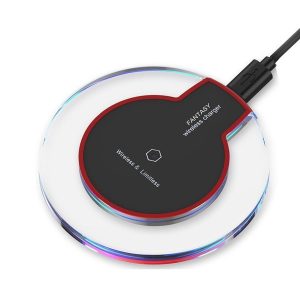 ultra-slim qi wireless charger pad for iphone 6 plus/ 7 plus/ samsung galaxy s7 / s7 edge / s6 / s6 edge