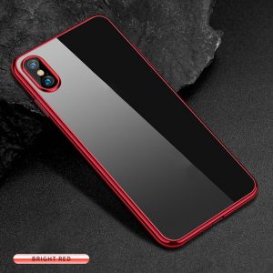 ultrathin electroplating transparent mobile phone shell for iphone 6 7 8 iphone x xr xs max case tpu plating protective cover