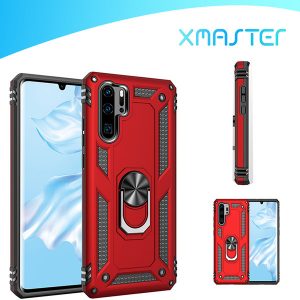 unique luxury classic back case anti-drop kickstand magnetic pc+tpu mobile phone shell for huawei p30 p30plus p20 lite mate 20 pro nova 4