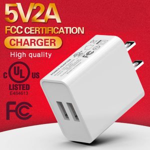 universal 5v 2a dual usb charger ul fast usb wall charging us eu travel power adapter for iphone samsung huawei phone tablet pc