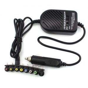 universal dc 80w car auto charger power supply adapter set for lapnotebook with 8 detachable plugs wholesale 10pcs/lot