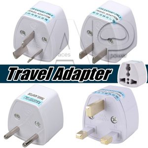 universal power adapter travel adaptor au us eu uk plug charger adapter converter 3 pin ac power for australia new zealand