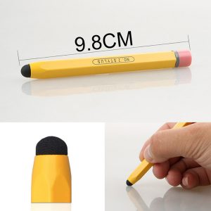 universal retro pencil stylus pen for ipad iphone samsung tablet pc smart phone touch screen touch pen capacitive pen yellow