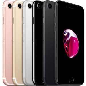 unlocked original apple iphone 7 support fingerprint wifi 32gb/128gb/256gb rom ios 11 lte 12.0 mp camera quad-core refurbished phone