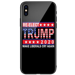 usa president donna trump 2020 vote phone soft tpu glass case for iphone 11pro max xr 6 xs 7 8 plus samsung s10 note9 note10