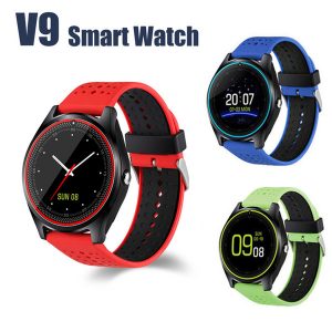 v9 smartwatch android sim intelligent mobile phone watch pedometer health sport clock hours men women bluetooth smart watches