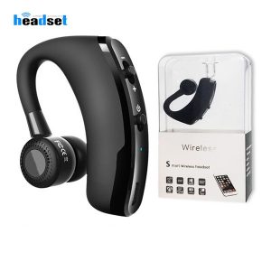 v9 v8 bluetooth headset handswireless bluetooth earphones csr v4.1 noise control business earbuds with mic voice control