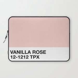 vanilla rose Computer Cover by shvvdes - Laptop Sleeve - 13"