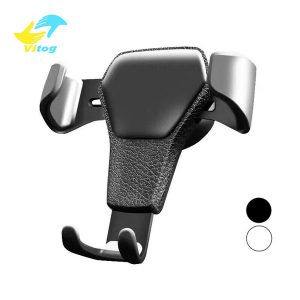 vitog gravity car holder for phone in car air vent clip mount no magnetic cell stand for x 7 mobile phone holder