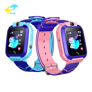 vitog q12 smart watch multifunction children digital wristwatch baby smartwatch phone with camera for kids toy gift