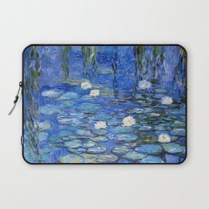 waterlilies a la Monet Computer Cover by Jo.PinX - Laptop Sleeve - 13"