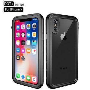 waterproof case for iphone x swimming proof diving water shockproof cover phone cases for iphone 10 skiing back cellphone coves