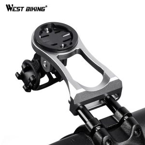 west biking bicycle multifunctional bracket light camera holder cycling gps mount for garmin bryton cateye bike computer