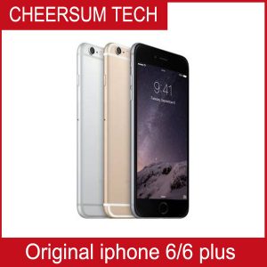 wholesale refurbished unlocked original apple iphone 6 iphone 6 plus 1gb ram 16gb/64gb/128gb rom ios cellphone no touch id