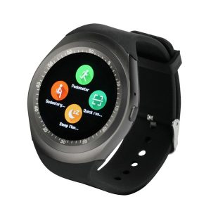 wholesale y1 smart watch round wrisbrand android use 2g sim card intelligent mobile phone smartwatch