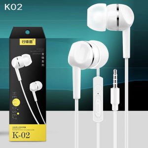 wired headphones new boxed smart tuning headphones in-ear earphones stereo sports wired earplugs factory direct sale 3pcs delivery