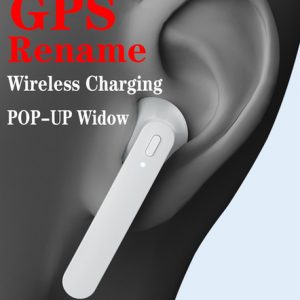 wireless charging generation 2 gps renamed bluetooth headphones auto paring earphones with pop up window pk h1 chip ap2 i19s i500 i7s tws