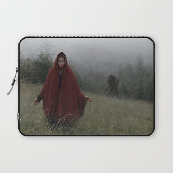 wolf bride Computer Cover by Jakub Rozalski - Laptop Sleeve - 13"