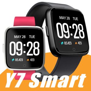 y7 smart fitness bracelet mi band 3 id115 plus blood pressure oxygen sport tracker watch heart rate monitor wristband for men women smartwat