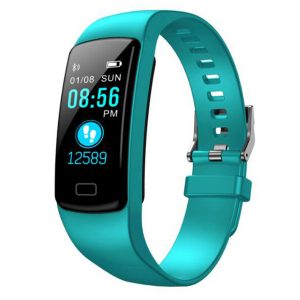 y9 smart watch bluetooth heart rate health monitoring step color screen waterproof information push sports bracelet reminder