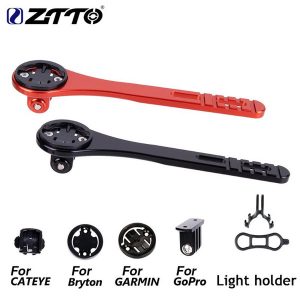 ztto road bike speedometer computer handlebar mount bicycle cycling for garmin bryton cateye action camera light holder