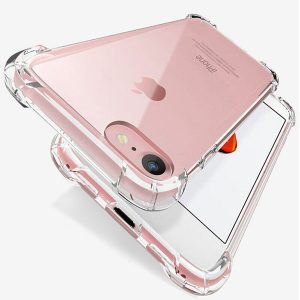 1.5 thick fashion shockproof bumper transparent silicone phone case for iphone 11 x xs xr xs max 8 7 6 6s plus clear protection back cover