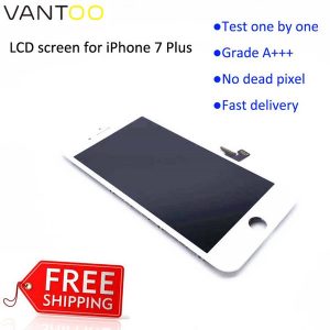 10 pieces lcd display touch screen digitizer assembly replacement parts for iphone 7 plus dhl