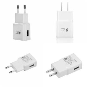 100pcs/lot us/eu plug 9v 1.67a or 5v 2a wall charger fast charger adapter adaptive fast charging for samsung s6 note 4 5