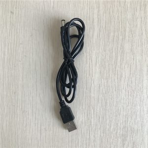 10pcs/lot 5v usb 2.0 type a to dc 5.5*2.1mm power charger data extension cable cord wire black 70cm