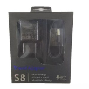 2 in1 charger kits s8 fast charging usb wall charger + 1.2m s8 type c cable ep-ta20jbe 2a/5v 1.67a/9v wall chargers