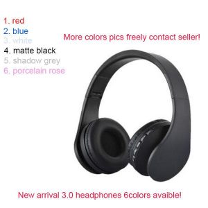 2018 brand wireless 3.0 headphones factory fast shipment sealed earphones bluetooth dhl new 6 colors avaible