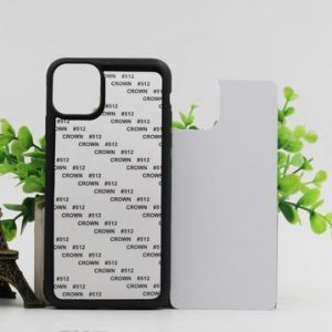 2020 new blank 2d sublimation tpu+pc phone case cover for iphone 11 pro max 7 8 8plus x xs xr xs max with aluminum inserts