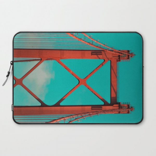 25 of April Bridge | Lisbon Computer Cover by DIOGO RIBEIRO - Laptop Sleeve - 15"