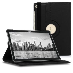 360 degree rotating leather stand case for huawei mediapad m5 lite 10 t5 t3 7 8 10 inch tablet pc cover case