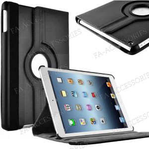 360 rotating pu leather stand smart case cover for ipad air mini 3 4 5 2019 pro 9.7 2017 2018 air 10.5 galaxy tab a e s4 s3 s2 8 9.7 case