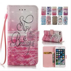 3d butterfly cow flower dreamcatcher smile leather flip wallet case for samsung galaxy j330 j530 j730 j3 j5 j7 2017 note9 note8 s7 a5 2017