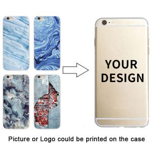 60pcs transparent phone case for iphone 6 6s 7 8 plus ultra thin clear soft tpu silicone cover cases with custom pvc packaging box