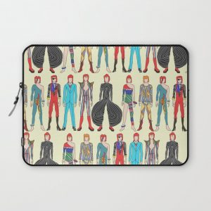 7 Red Heroes Heads Computer Cover by Notsniw - Laptop Sleeve - 13"