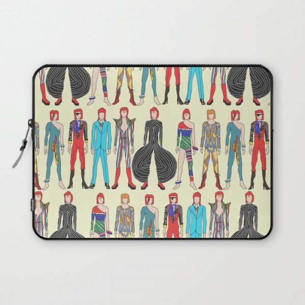 7 Red Heroes Heads Computer Cover by Notsniw - Laptop Sleeve - 13"