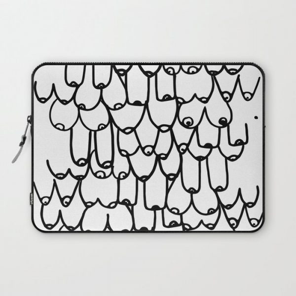 A LOT OF BOOBIES Computer Cover by Visual Bucket - Laptop Sleeve - 13"