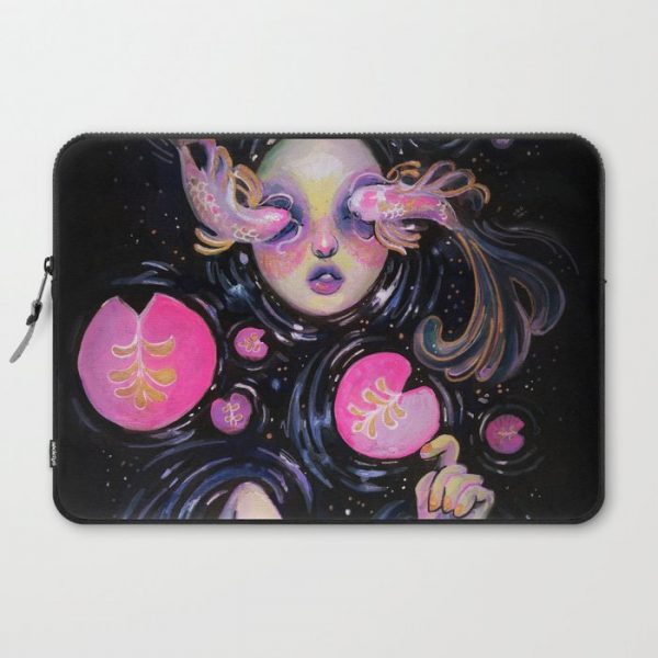 A Sea of Lights Computer Cover by ValA(c)rie Bastille a(tm)! Naylemonstre - Laptop Sleeve - 15"