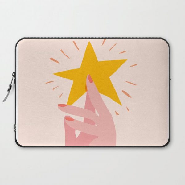 Abstraction_YOU_ARE_A_STAR_Minimalism_001 Computer Cover by forgetme - Laptop Sleeve - 15"