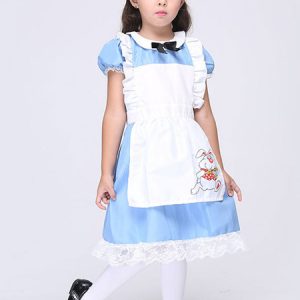 Alice In Wonderland Costume Halloween Fairytail Costume Cosplay for Kid Halloween