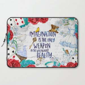 Alice in Wonderland - Imagination Computer Cover by Evie Seo - Laptop Sleeve - 15"