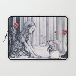 Alice in wonderland Computer Cover by Claudia Leal - Laptop Sleeve - 13"