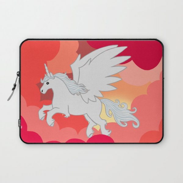 Alicorn at Sunset Computer Cover by Shannon Messenger - Laptop Sleeve - 13"