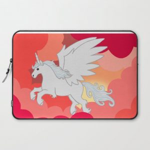 Alicorn at Sunset Computer Cover by Shannon Messenger - Laptop Sleeve - 15"