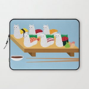 Alpaca Sushi Computer Cover by Inappropriately Adorable - Laptop Sleeve - 13"