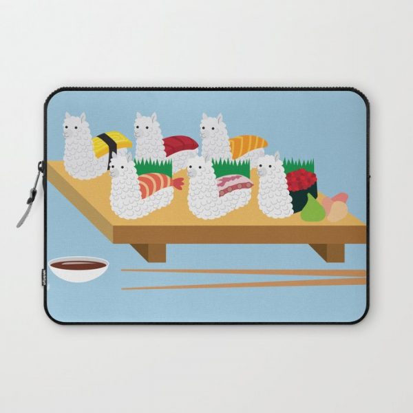 Alpaca Sushi Computer Cover by Inappropriately Adorable - Laptop Sleeve - 13"