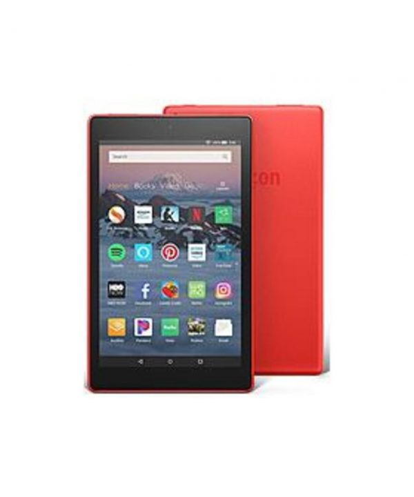 Amazon Fire HD 8 B078HNTH41 8-inch Tablet PC - Intel Quad-Core 1.3 GHz - 1.5 GB RAM - 16 GB Hard Drive - Fire OS 5 - Punch Red